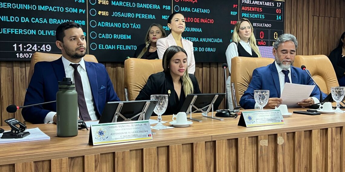 Com discurso firme do presidente, Câmara de Bayeux aprova contas de três ex-prefeitos