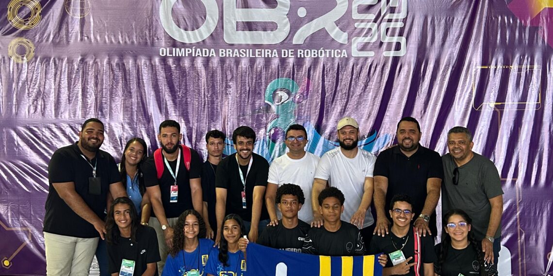 Equipes de Pedras de Fogo brilham na Olimpíada Brasileira de Robótica
