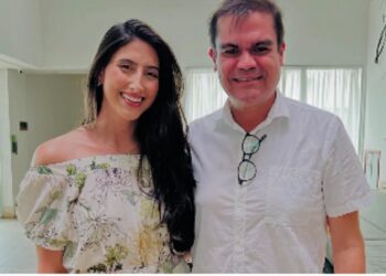 Mersinho Lucena anuncia apoio de Manuella Maroja, vice‑prefeita de Pedras de Fogo