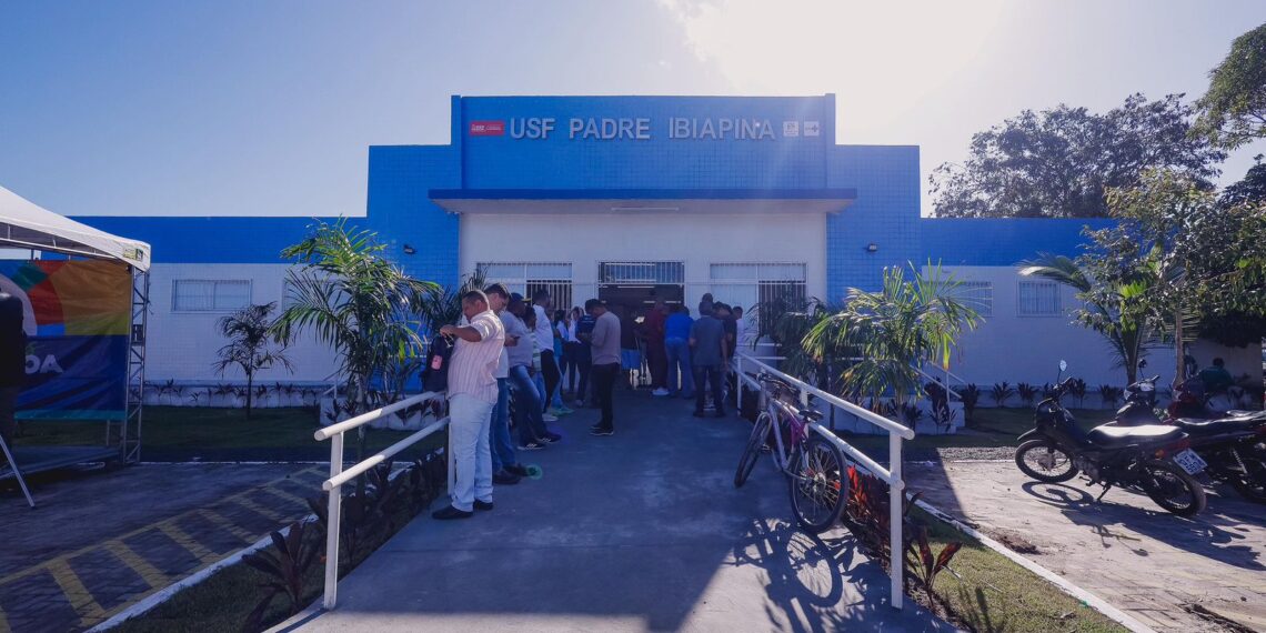 Cícero Lucena entrega USF Padre Ibiapina e avança na recuperação da Rede de Atenção Básica, com 75% das unidades já requalificadas