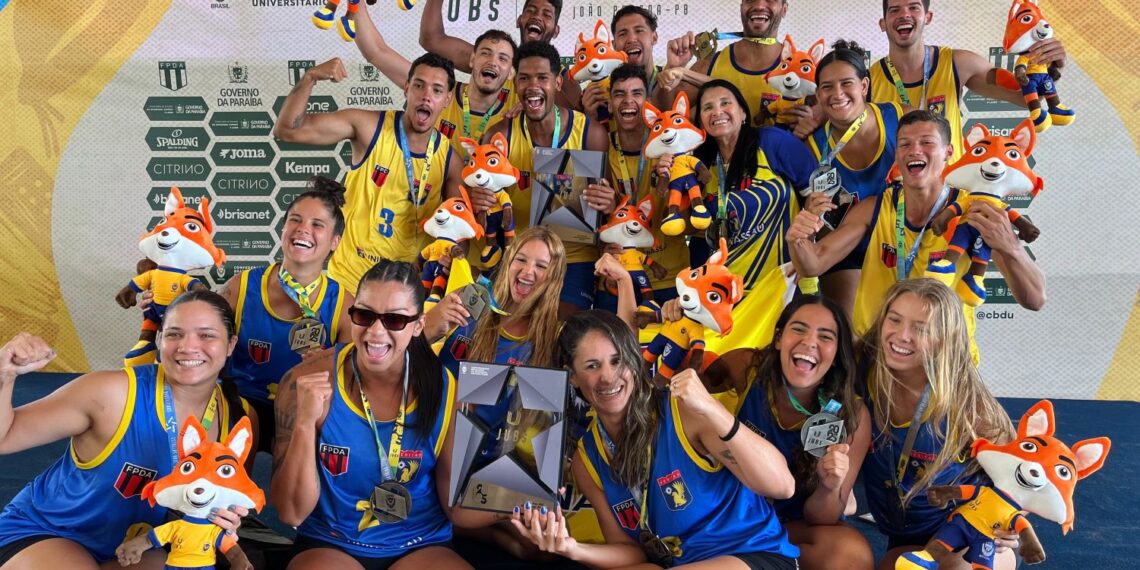 Instituição de João Pessoa garante mais de 10 medalhas no JUBs Praia 2025