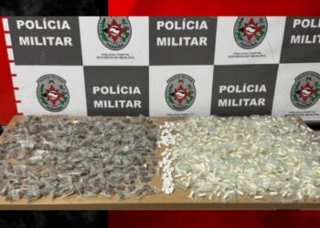 BPTran apreende grande quantidade de drogas e prende suspeito em João Pessoa
