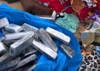 Dupla é presa com 100 kg de drogas escondidos em redes no Sertão