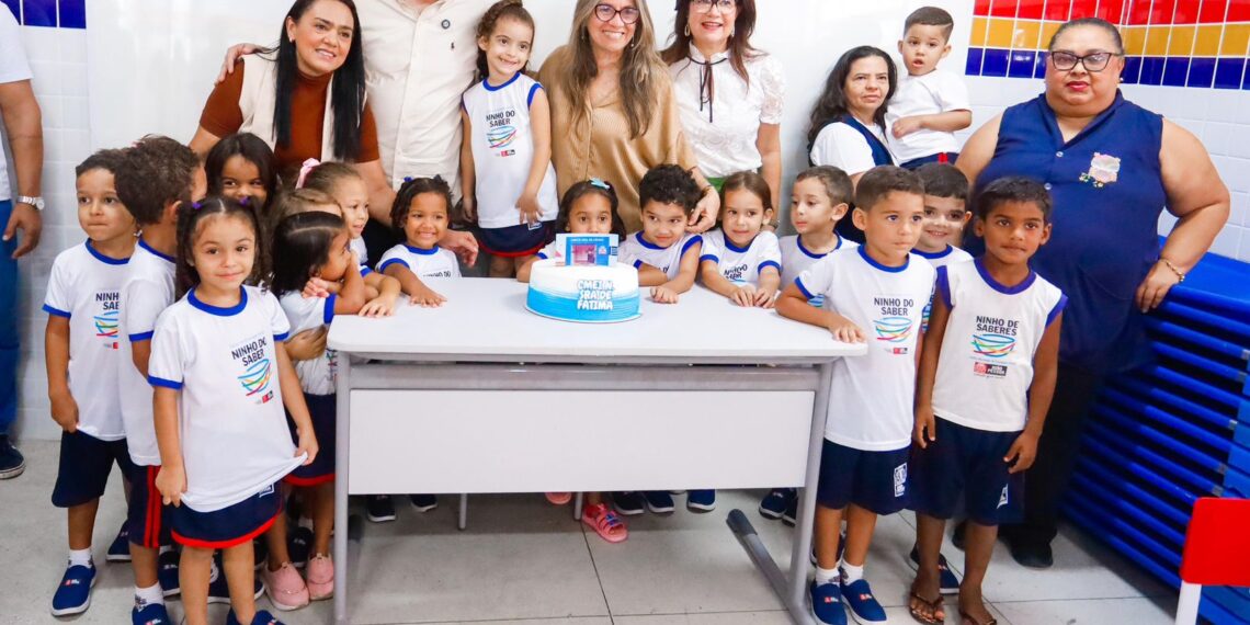 Leo Bezerra entrega obras de modernização e ampliação do ‘Ninho do Saber’ Nossa Senhora de Fátima