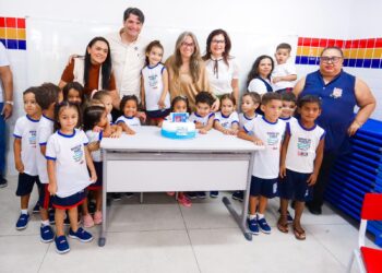 Leo Bezerra entrega obras de modernização e ampliação do ‘Ninho do Saber’ Nossa Senhora de Fátima