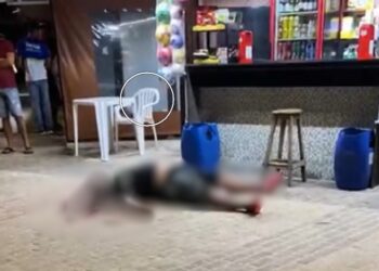 Homem é morto a tiros na orla da Capital na noite deste sábado