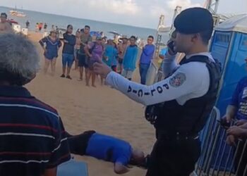 Homem é morto a tiros na orla de Cabo Branco, em João Pessoa