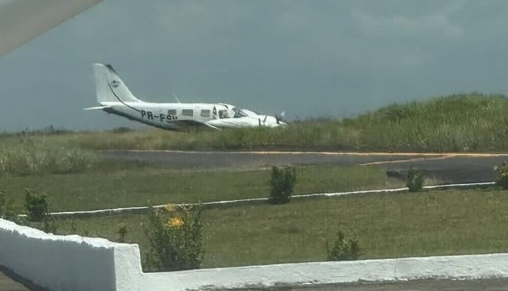 Polícia Civil investiga tentativa de roubo de avião em aeródromo, em Santa Rita