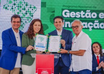 Cícero Lucena firma adesão de João Pessoa ao Programa Nacional de Gestão e Inovação