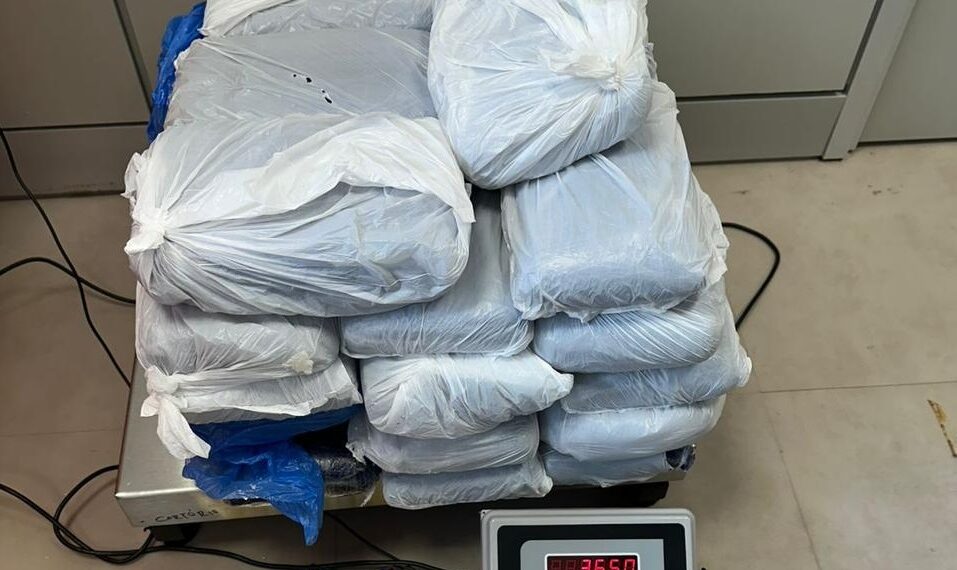 Mulher é presa pela PF com 36 kg de maconha no Aeroporto de João Pessoa