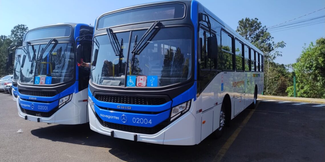 São Jorge compra 10 novos ônibus para o transporte coletivo de João Pessoa