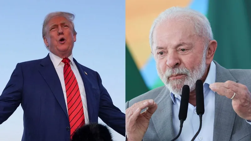 Lula conversa com Trump e pede fim de tarifaço a produtos brasileiros