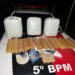 PM apreende 16 kg de drogas em área de mata no bairro de Mangabeira