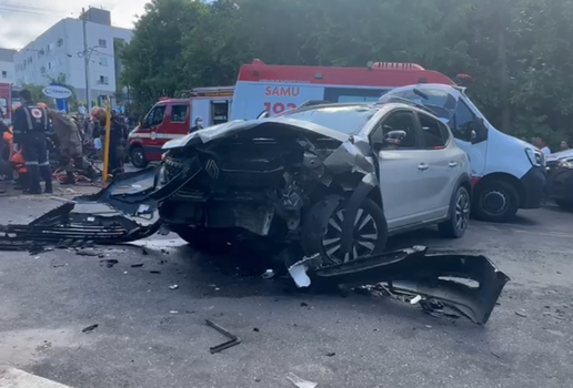 Acidente deixa criança morta e seis feridos no Cuiá; motorista é preso