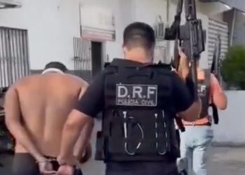Condenado por morte de policial no RN é preso após tentativa de fuga, em Campina Grande