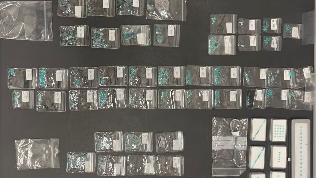 PF apreende turmalinas avaliadas em R$ 500 mil no aeroporto de Campina Grande