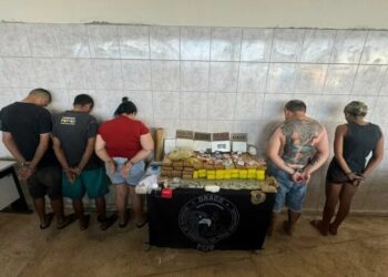 11 pessoas são presas e 60 kg de drogas apreendidos na Paraíba