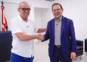 Cícero Lucena recebe novo presidente do BRB e anuncia ampliação de consignado aos servidores municipais
