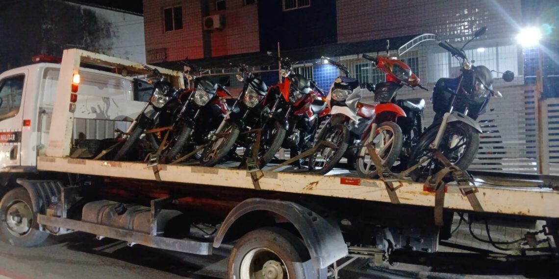 Operação de trânsito autua mais de 160 veículos por ‘rolezinho’ e apreende cerca de 40 motos