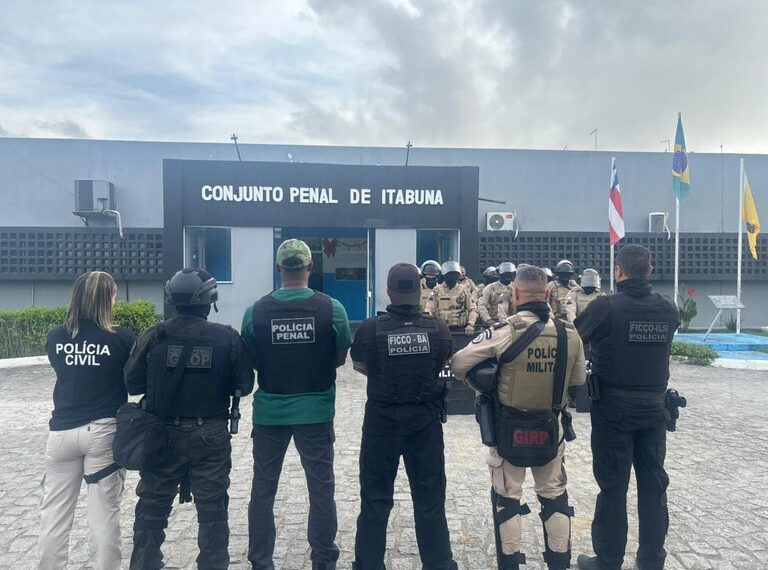 Operação desarticula facção criminosa que atuava na Bahia e na Paraíba