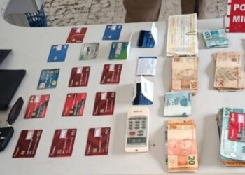 Polícia militar desarticula mais um esquema de agiotagem em Pombal e apreende 20 cartões bancários