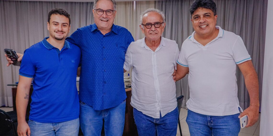 Cícero Lucena recebe apoio de lideranças de Gurjão e Cajazeiras para o Governo do Estado