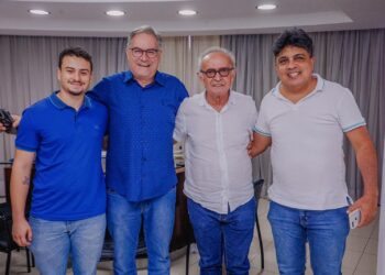 Cícero Lucena recebe apoio de lideranças de Gurjão e Cajazeiras para o Governo do Estado