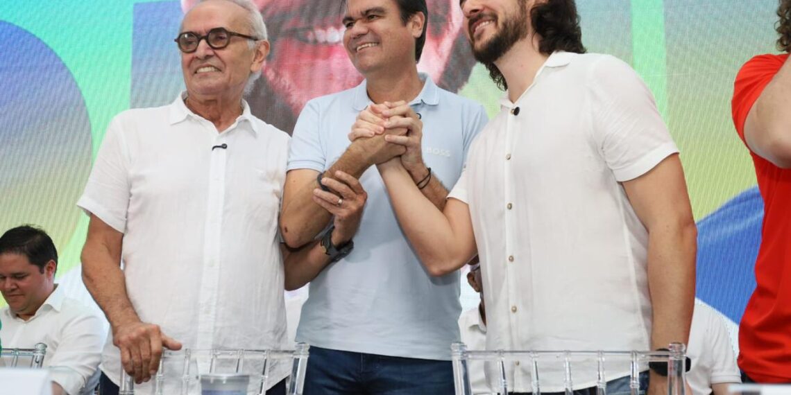 Pedro Cunha Lima anuncia apoio a pré-candidatura de Cícero Lucena