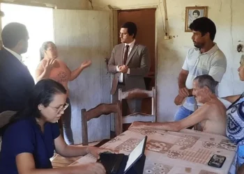 Juiz vai à zona rural para audiência com homem acamado: “acesso à Justiça” 