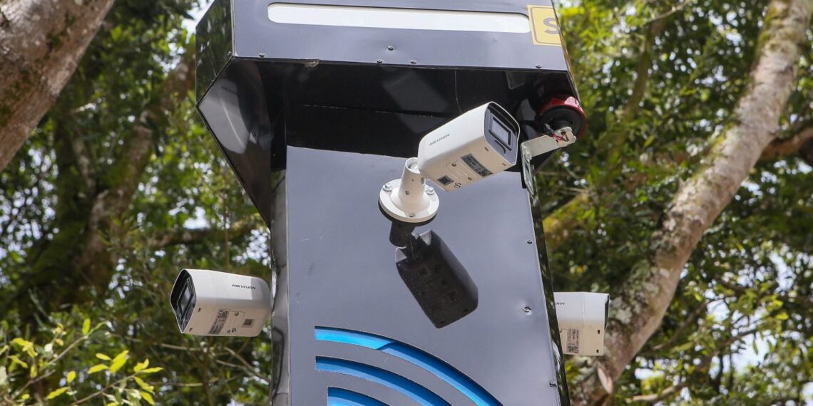 Câmeras do Smart City João Pessoa são alvo de vandalismo