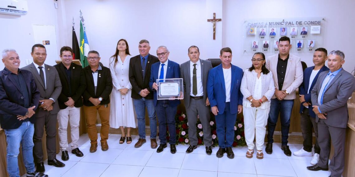 Unanimidade: Câmara do Conde concede título de cidadão a Cícero Lucena