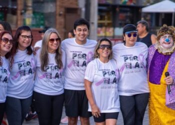 Lideranças do Vale do Piancó participam, em João Pessoa, de caminhada de conscientização contra a violência à mulher