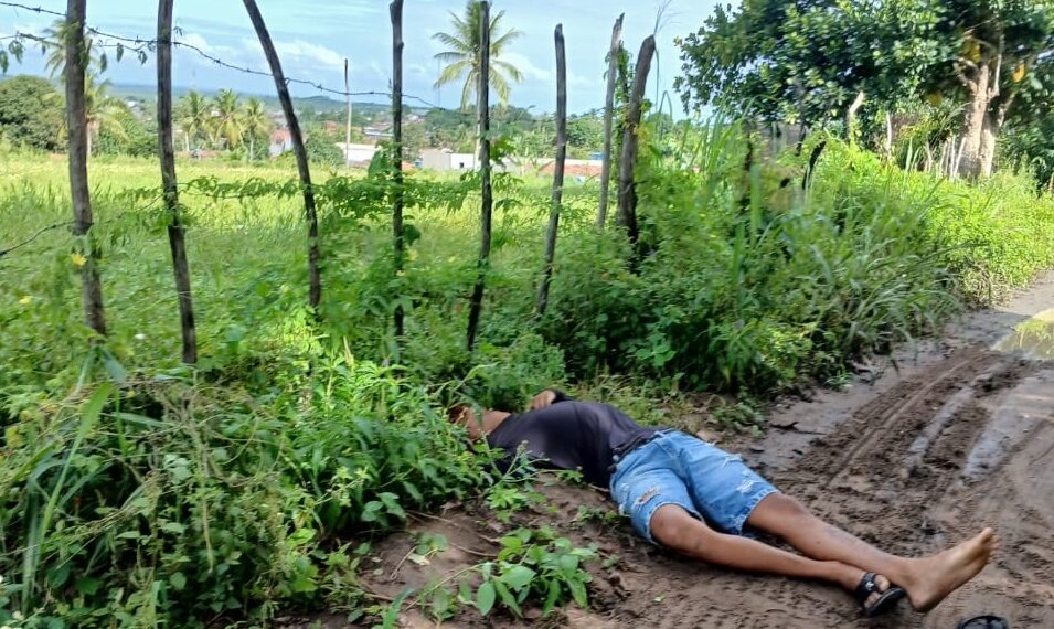 Jovem é executado a tiros na estrada de Árvores Altas, na zona rural de Alhandra