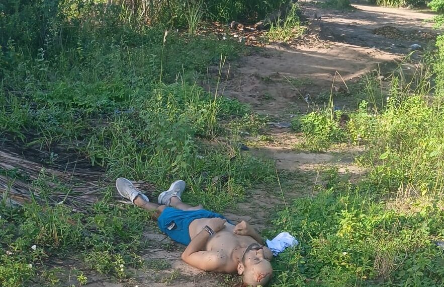 Homem supostamente colombiano é executado a tiros no distrito de Várzea Nova, em Santa Rita