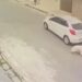 Motorista é flagrado atropelando cachorro em Campina Grande