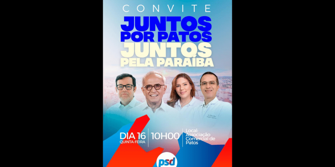 Cícero Lucena Fortalece Base Política em Patos e Região em Rumo à Governo do Estado