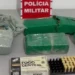Grande operação da Polícia Militar da Paraíba apreende explosivos, drogas e munições em São Mamede