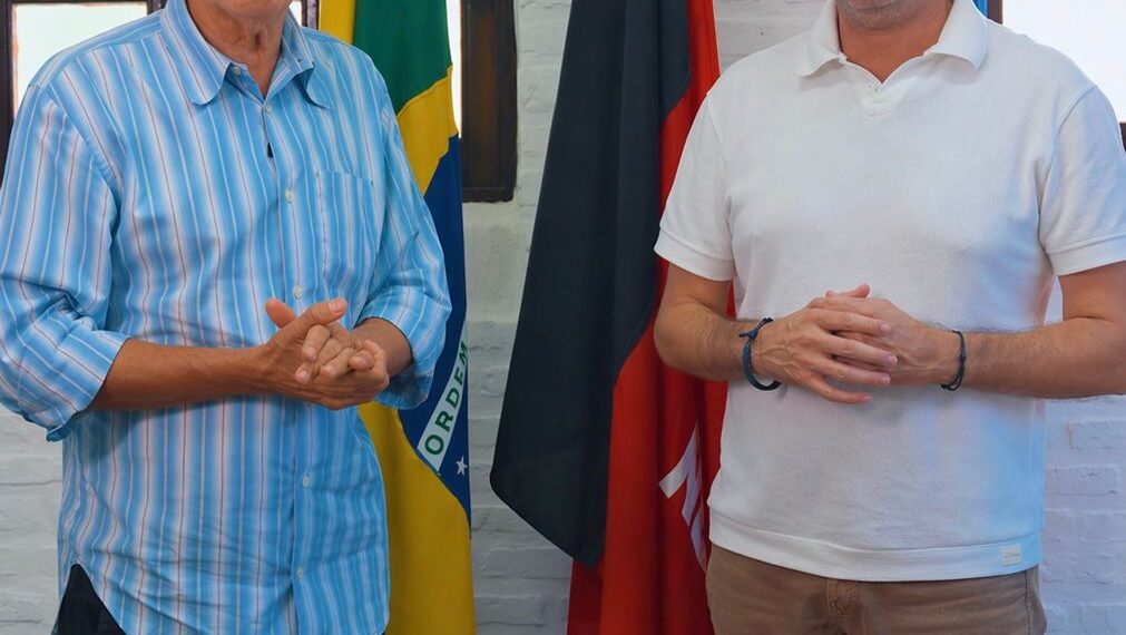 Mersinho se reúne com prefeito interino de Cabedelo e anuncia mais R$ 1,6 milhão para investimentos no município
