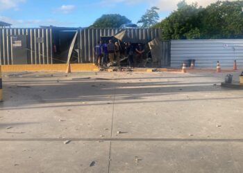 Criminosos explodem cofre de posto de combustíveis no Altiplano