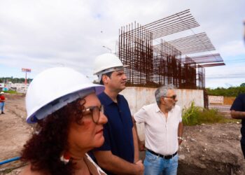 Leo Bezerra destaca evolução da ponte sobre o Rio Cuiá, para acabar com alagamentos e melhorar a mobilidade entre Valentina e Mangabeira