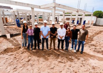 Leo Bezerra projeta 200 novas vagas de berçário e Educação Infantil em nova unidade que está com obras avançadas em Gramame