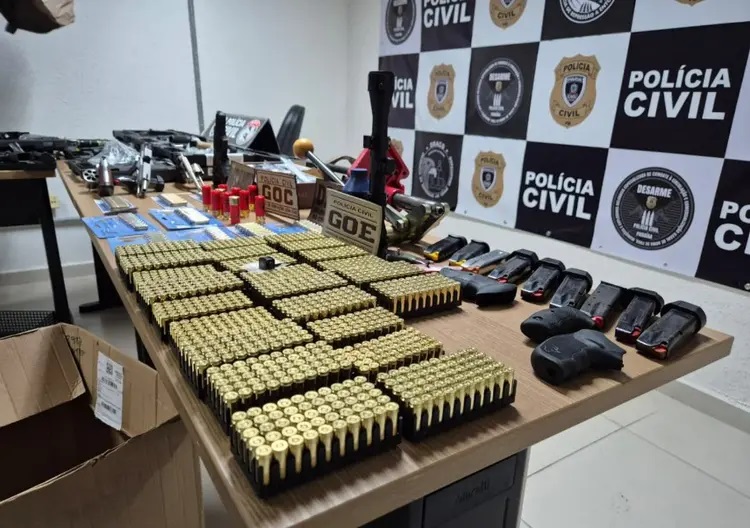 Operação Senhor das Armas revela esquema com divisão de funções e abastecimento de facções criminosas na Paraíba
