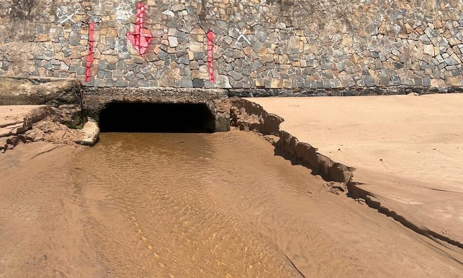 Fiscalização contínua Secretaria de Meio Ambiente monitora galerias pluviais das praias de João Pessoa