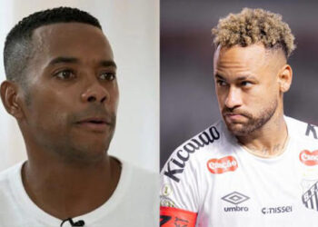 Robinho se revolta com Neymar após agressão ao filho e faz exigência ao Santos FC