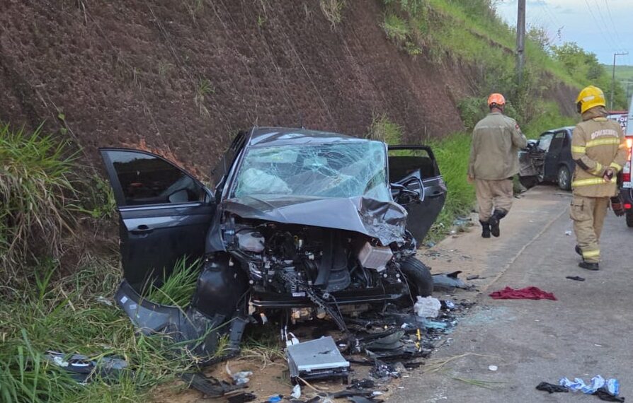 Grave colisão na PB-028, em Alhandra, deixa um morto e três feridos; ex-deputado Sargento Rui estava entre os feridos