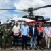 Ministro Waldez Góes e governador Lucas Ribeiro sobrevoam áreas atingidas por chuvas na PB