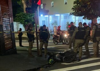 Moto Uber é assassinado a tiros no Centro de João Pessoa na noite deste sábado