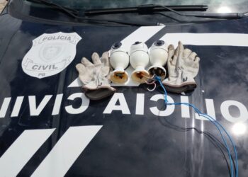 Polícia remove câmeras clandestinas usadas pelo tráfico em João Pessoa