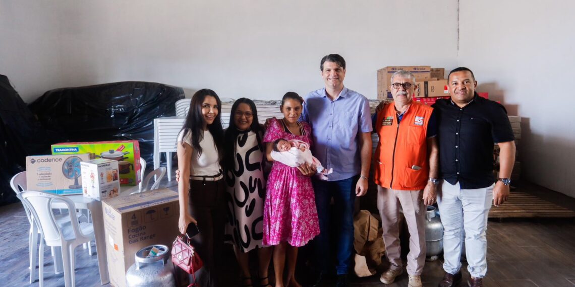 Leo Bezerra inicia distribuição de equipamentos domésticos para famílias afetadas pelas chuvas em João Pessoa
