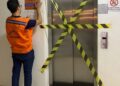 Elevadores de condomínio onde mulher ficou paraplégica são interditados, em João Pessoa